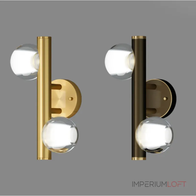Настенный светильник ILIANA WALL A Brass