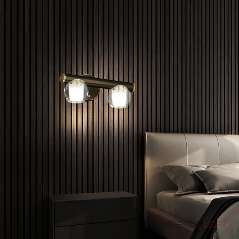 Настенный светильник ILIANA WALL A Brass