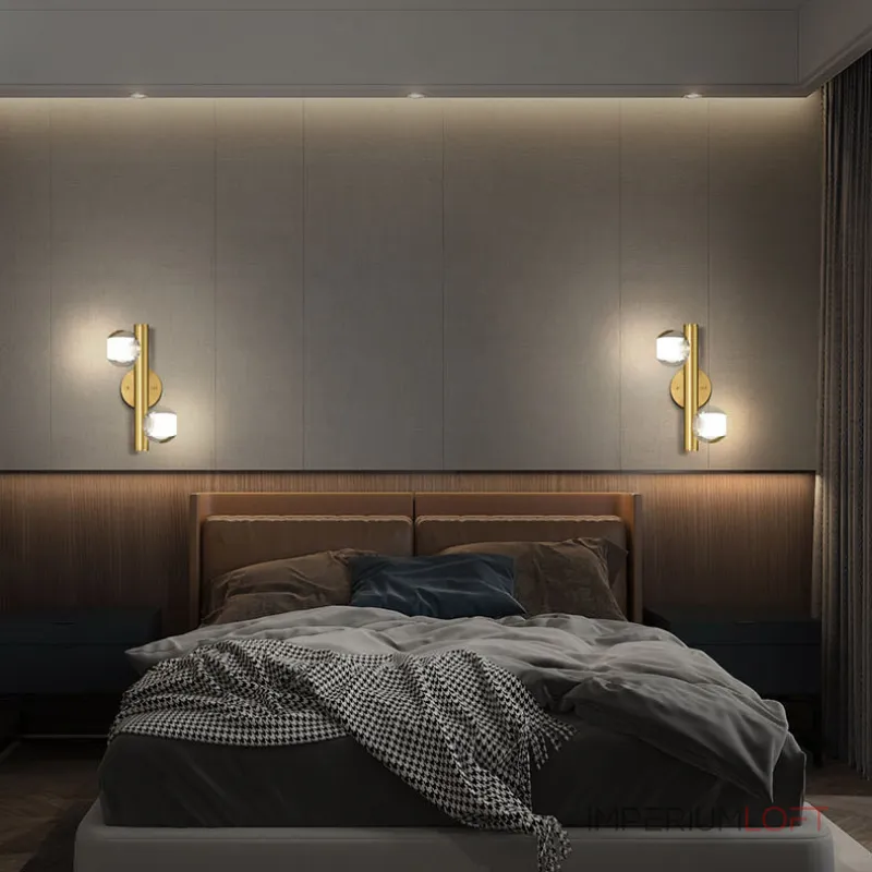 Настенный светильник ILIANA WALL A Brass