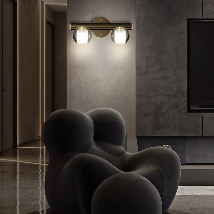 Настенный светильник ILIANA WALL A Brass от ImperiumLoft