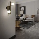Настенный светильник ILIANA WALL A Brass от ImperiumLoft