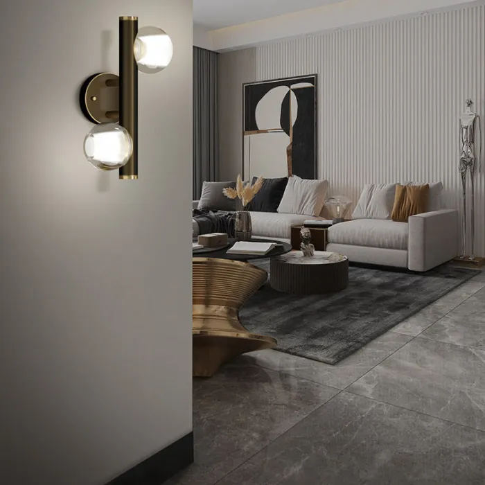 Настенный светильник ILIANA WALL A Brass от ImperiumLoft