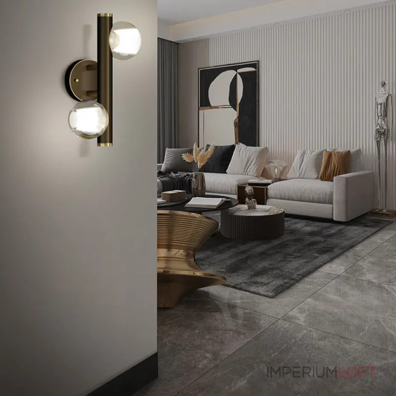 Настенный светильник ILIANA WALL A Brass