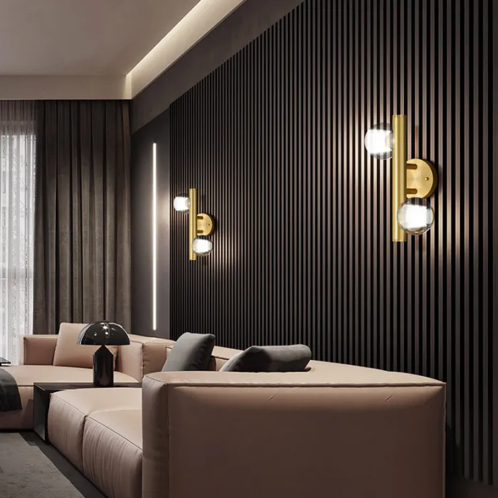 Настенный светильник ILIANA WALL A Brass от ImperiumLoft