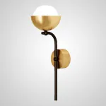 Настенный светильник FABIANA WALL Brass Black