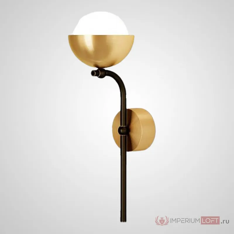 Настенный светильник FABIANA WALL Brass Black от ImperiumLoft