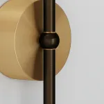 Настенный светильник FABIANA WALL Brass Black