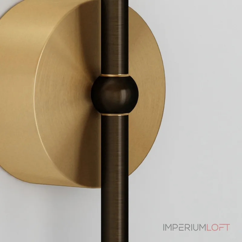 Настенный светильник FABIANA WALL Brass Black