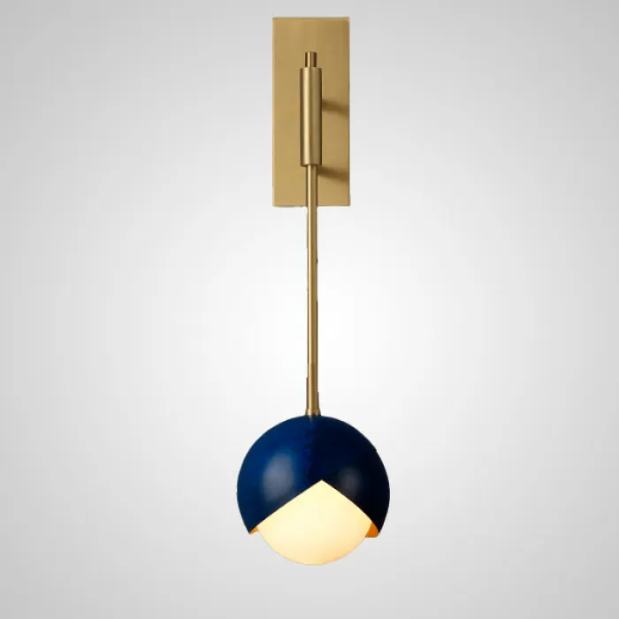 Настенный светильник FLORIS WALL B Bronze Blue от ImperiumLoft