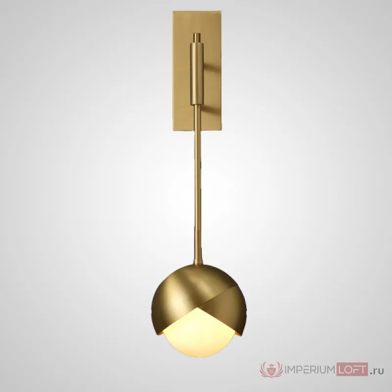 Настенный светильник FLORIS WALL B Bronze от ImperiumLoft