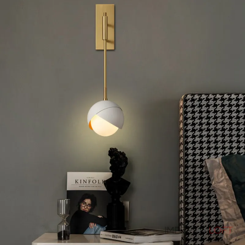 Настенный светильник FLORIS WALL B Bronze White