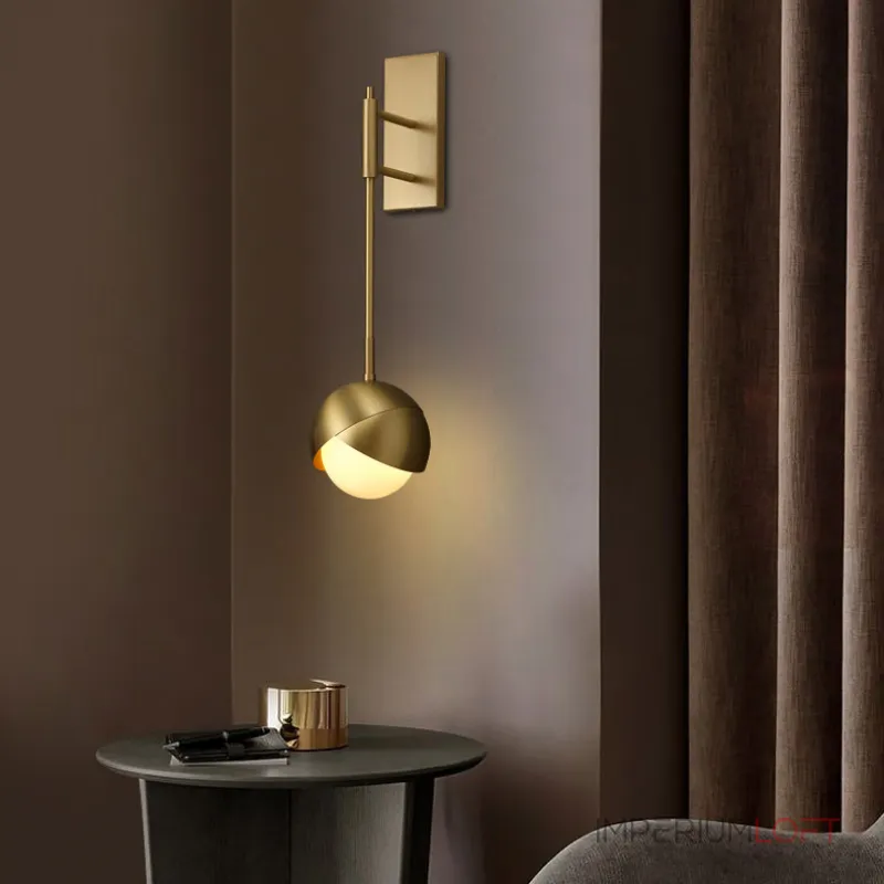Настенный светильник FLORIS WALL B Bronze White