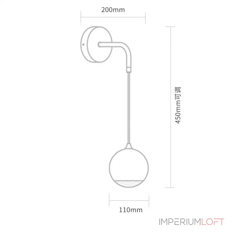 Настенный светильник ANCHER от ImperiumLoft Настенный светильник ANCHER от ImperiumLoft