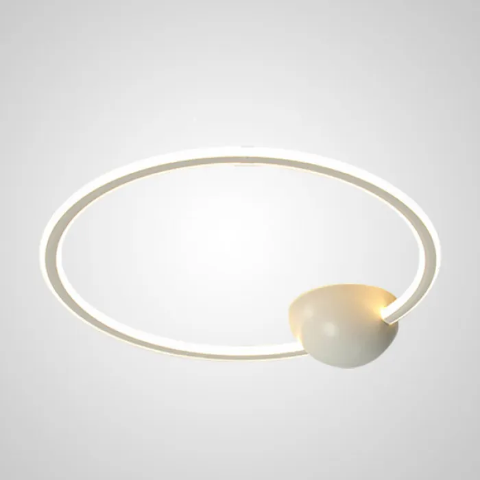 Полоточный светильник FINNLAUG D52 White Black 4000К от ImperiumLoft