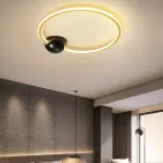 Полоточный светильник FINNLAUG D52 White Black 4000К от ImperiumLoft