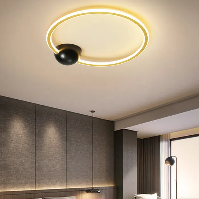 Полоточный светильник FINNLAUG D52 White Black 4000К от ImperiumLoft