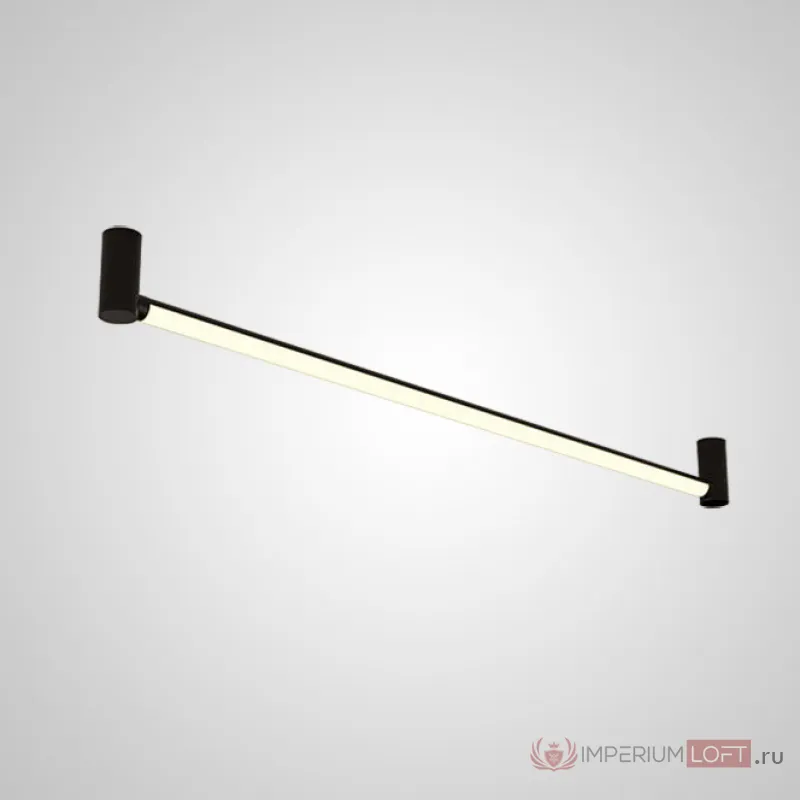 Полоточный светильник SIRRA Black L160 Трехцветный свет от ImperiumLoft