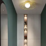 Полоточный светильник JARDIN Gold от ImperiumLoft