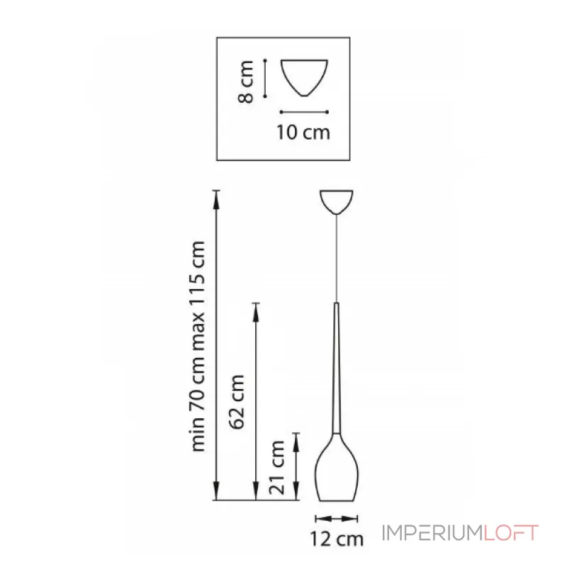 Подвесной светильник KAI White Подвесной светильник KAI White