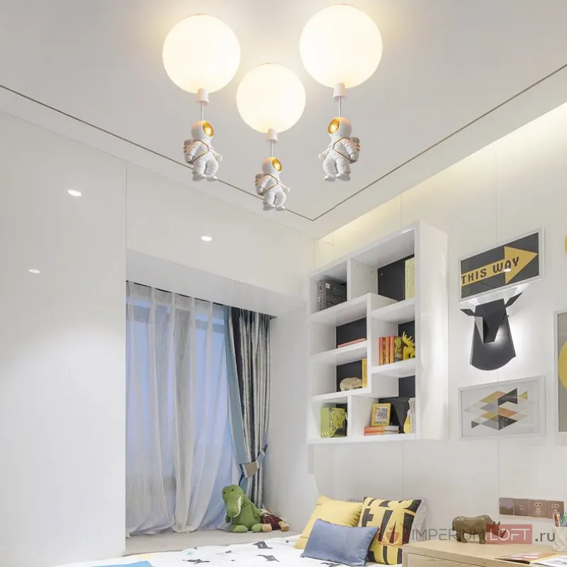 Потолочный светильник MERCURY C D20 Red от ImperiumLoft