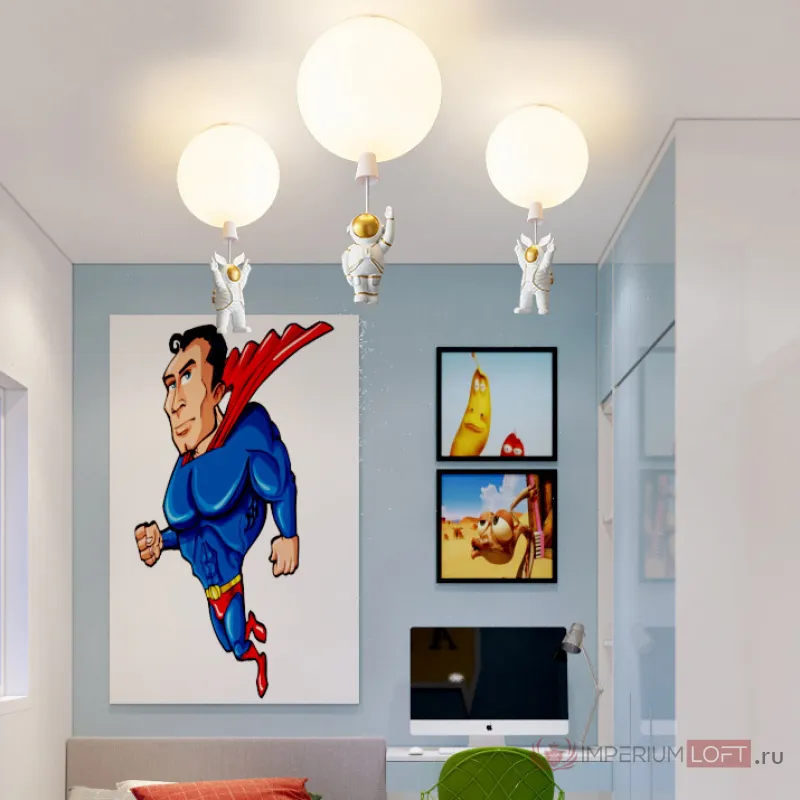 Потолочный светильник MERCURY C D20 Red от ImperiumLoft