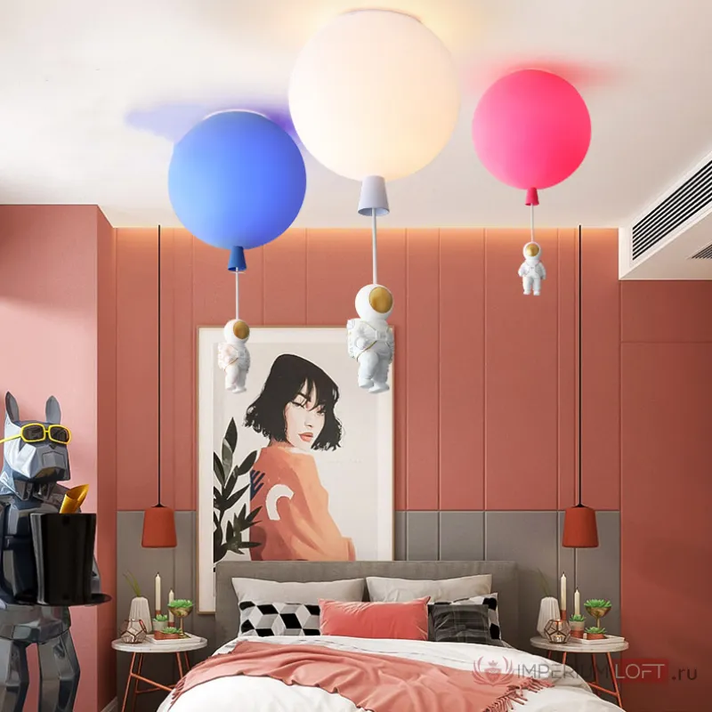 Потолочный светильник MERCURY C D20 Red от ImperiumLoft