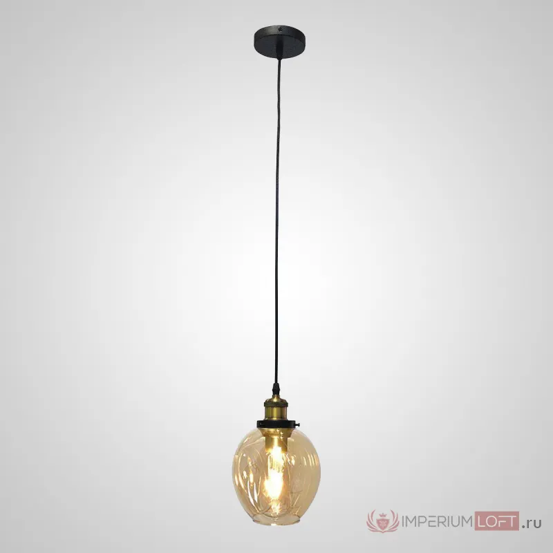 Подвесной светильник ADEL ONE B Cognac от ImperiumLoft
