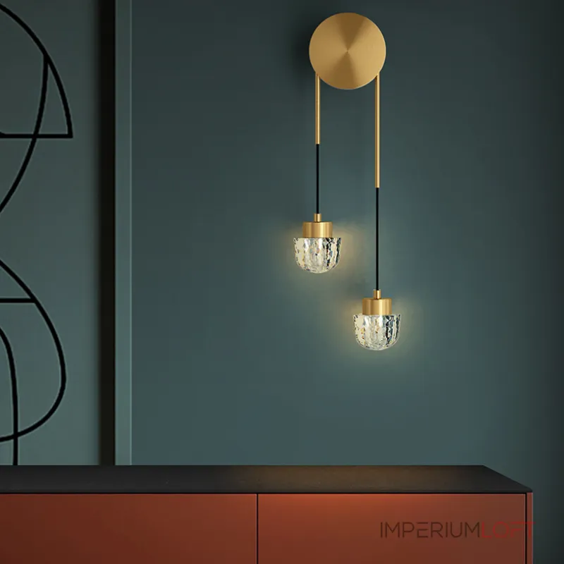 Настенный светильник LYKKE Brass от ImperiumLoft Настенный светильник LYKKE Brass от ImperiumLoft