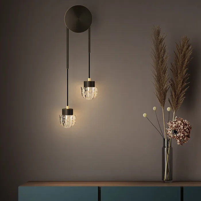 Настенный светильник LYKKE Black от ImperiumLoft