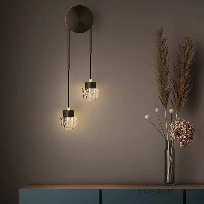 Настенный светильник LYKKE Brass от ImperiumLoft Настенный светильник LYKKE Brass от ImperiumLoft