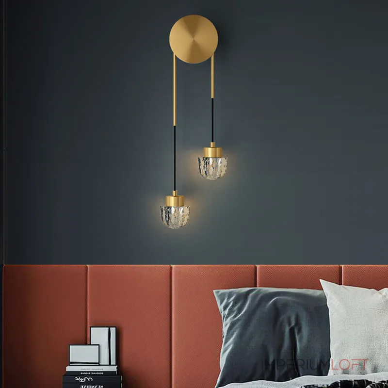 Настенный светильник LYKKE Brass от ImperiumLoft Настенный светильник LYKKE Brass от ImperiumLoft