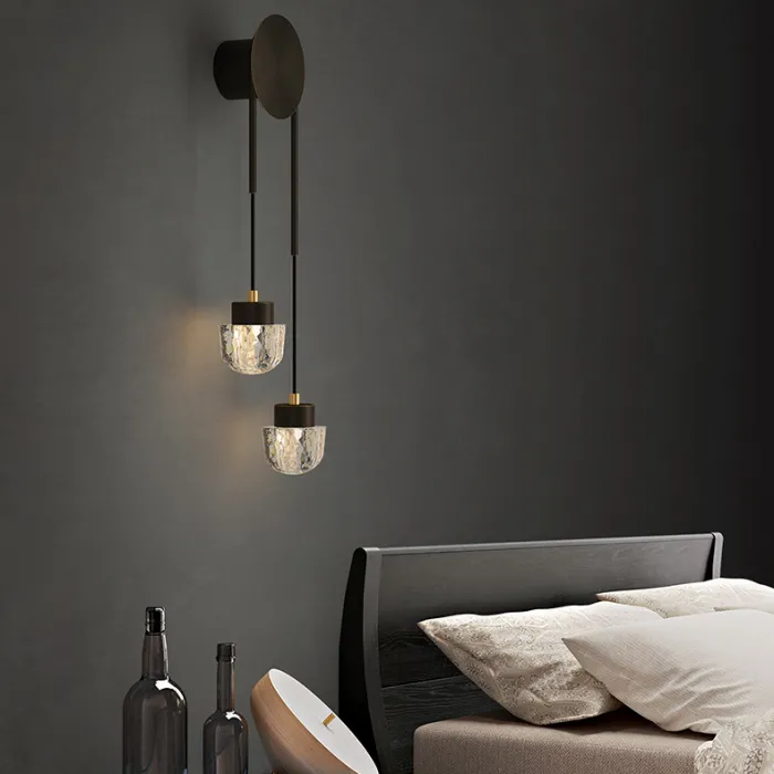 Настенный светильник LYKKE Black от ImperiumLoft