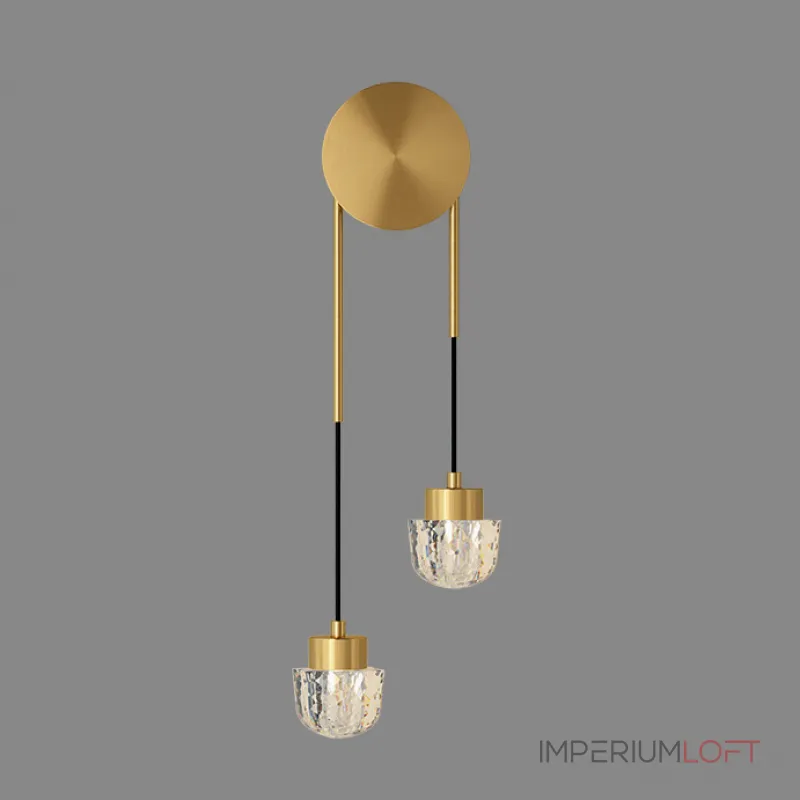 Настенный светильник LYKKE Brass от ImperiumLoft Настенный светильник LYKKE Brass от ImperiumLoft