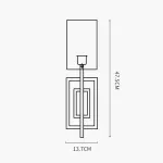 Настенный светильник STENEN H76.5 от ImperiumLoft