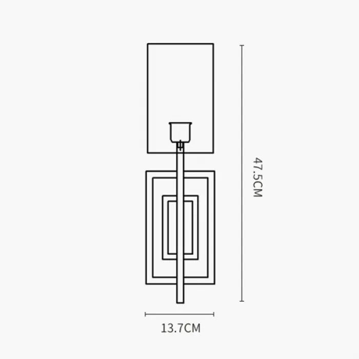 Настенный светильник STENEN H76.5 от ImperiumLoft