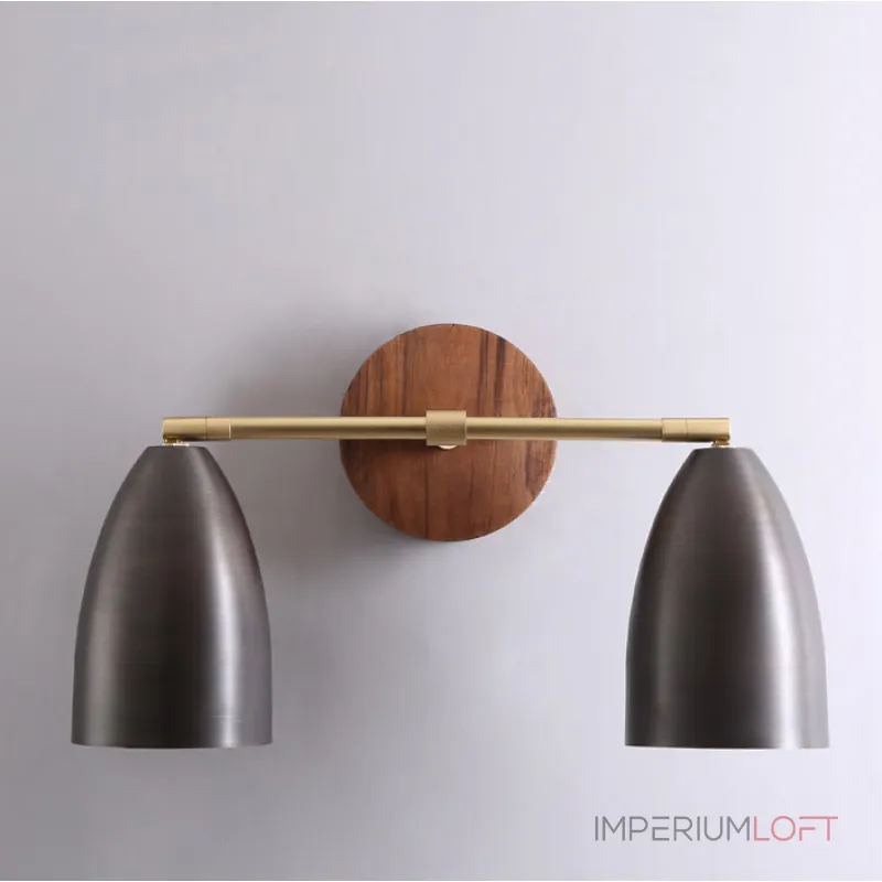 Настенный светильник RENSE L2 Walnut