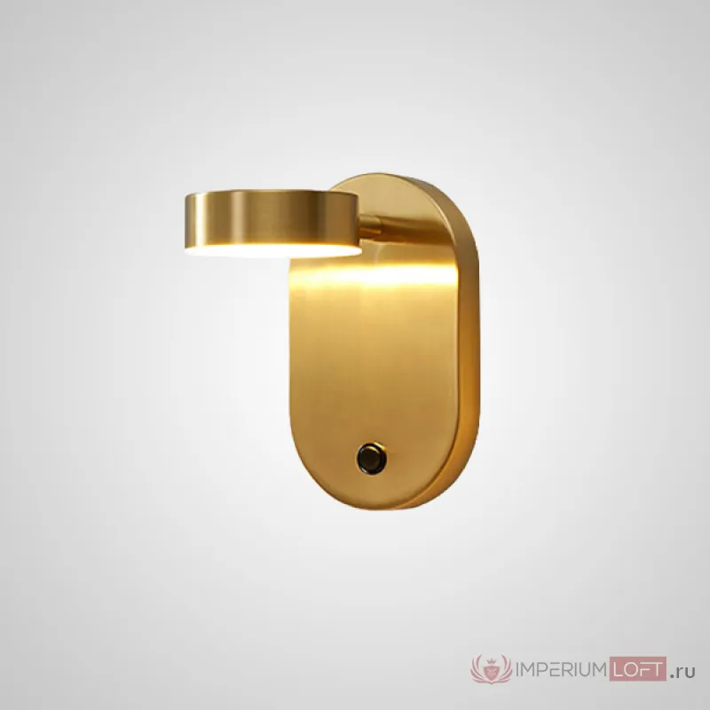Настенный светильник KAPPA B Brass от ImperiumLoft