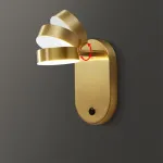 Настенный светильник KAPPA B Brass