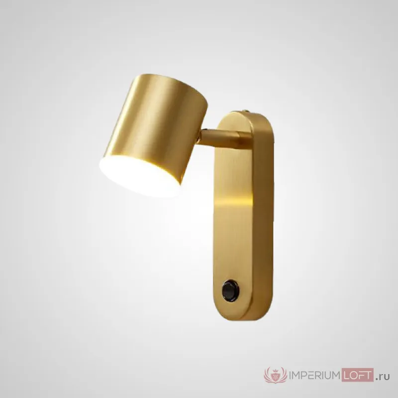 Настенный светильник KAPPA Brass от ImperiumLoft