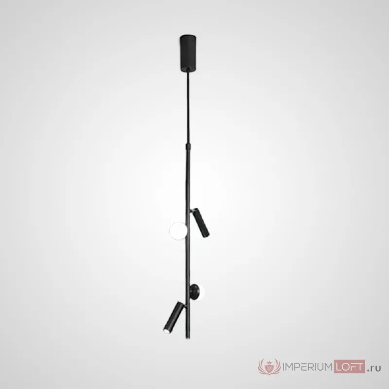 Потолочный светильник SNOTRA L4 Black 4000К от ImperiumLoft