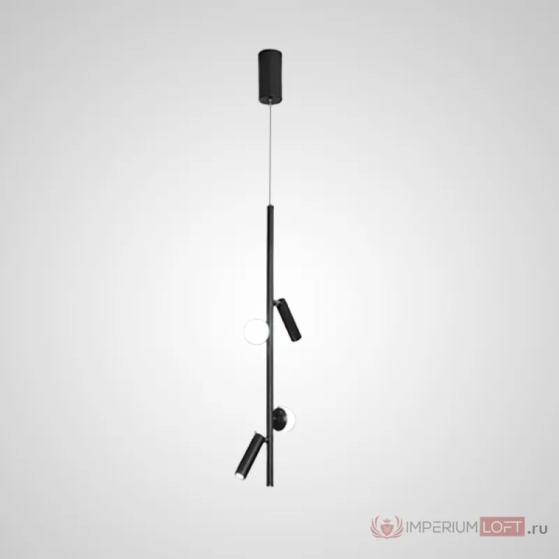 Подвесной светильник SNOTRA L4 Black 4000К от ImperiumLoft