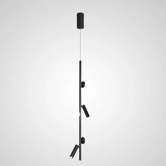 Потолочный светильник SNOTRA L4 Black 3000К от ImperiumLoft