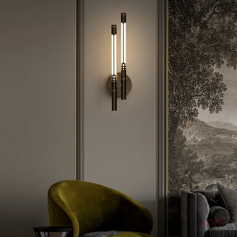 Настенный светильник VALA WALL A Brass