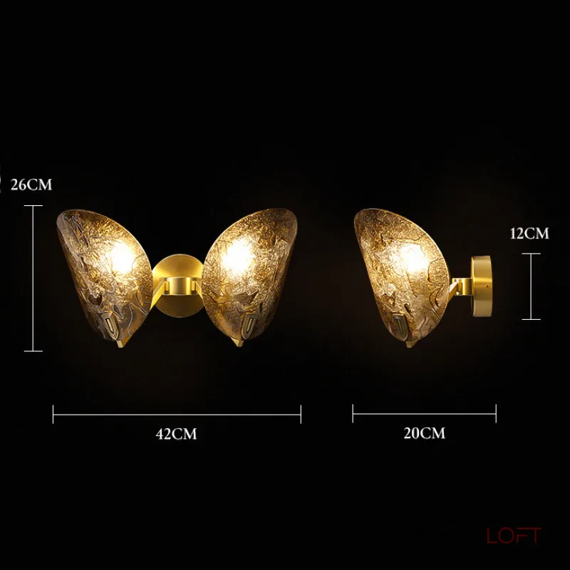 Настенный светильник RIFFLE WALL L1 от ImperiumLoft Настенный светильник RIFFLE WALL L1 от ImperiumLoft