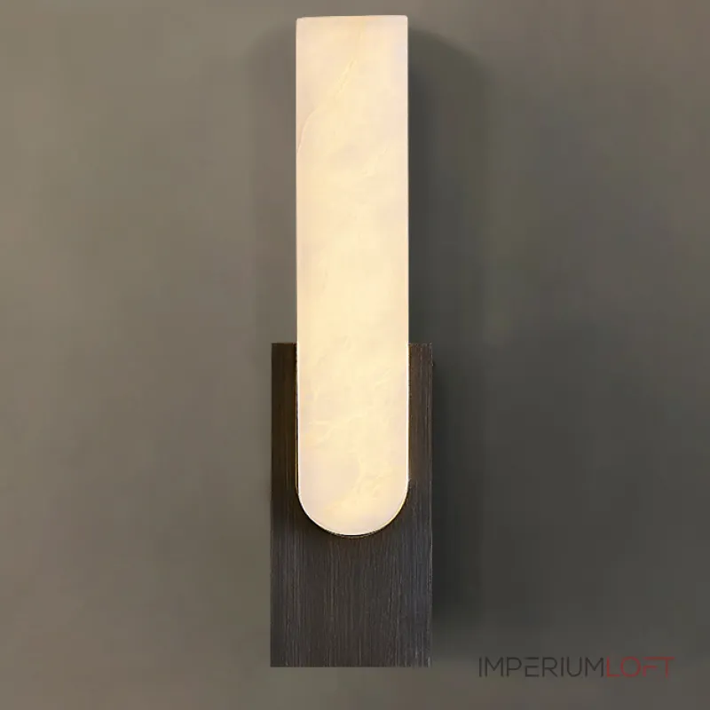 Настенный светодиодный светильник с прямоугольным плафоном из мрамора MIRCA B Bronze от ImperiumLoft Настенный светодиодный светильник с прямоугольным плафоном из мрамора MIRCA B Bronze от ImperiumLoft
