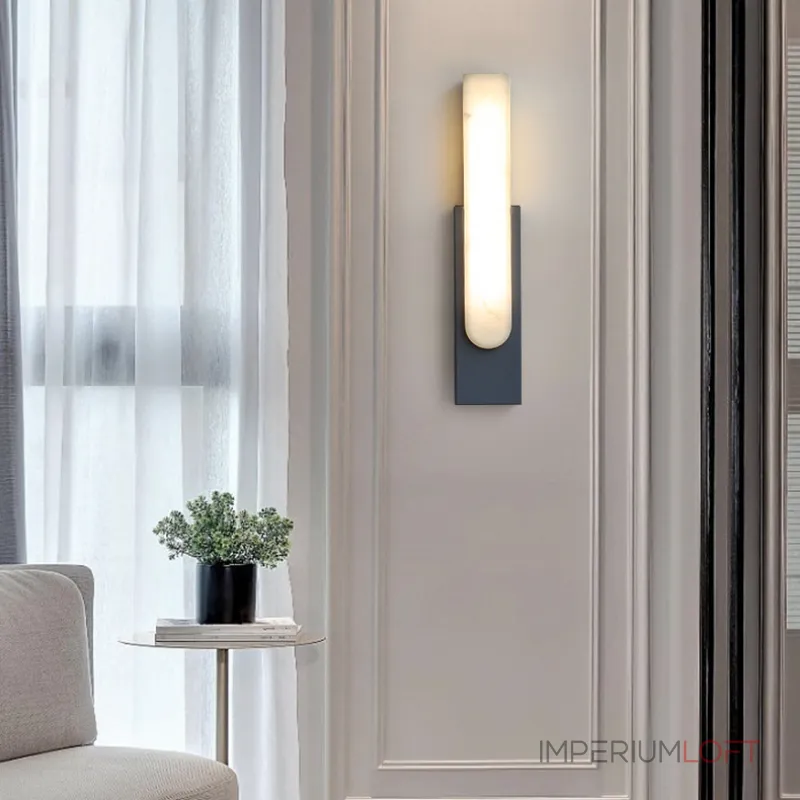 Настенный светодиодный светильник с прямоугольным плафоном из мрамора MIRCA B Bronze от ImperiumLoft Настенный светодиодный светильник с прямоугольным плафоном из мрамора MIRCA B Bronze от ImperiumLoft