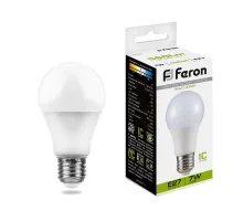 Лампа светодиодная Feron LB-91 шар E27 7Вт 4000K 25445