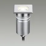 Встраиваемый грунтовый светильник Odeon Light NATURE ODL24 631 6661/1GB IP67 LED 3W 4000K 12V/24V INGRO Чёрный от ImperiumLoft