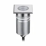Встраиваемый грунтовый светильник Odeon Light NATURE ODL24 631 6661/1GB IP67 LED 3W 4000K 12V/24V INGRO Чёрный от ImperiumLoft