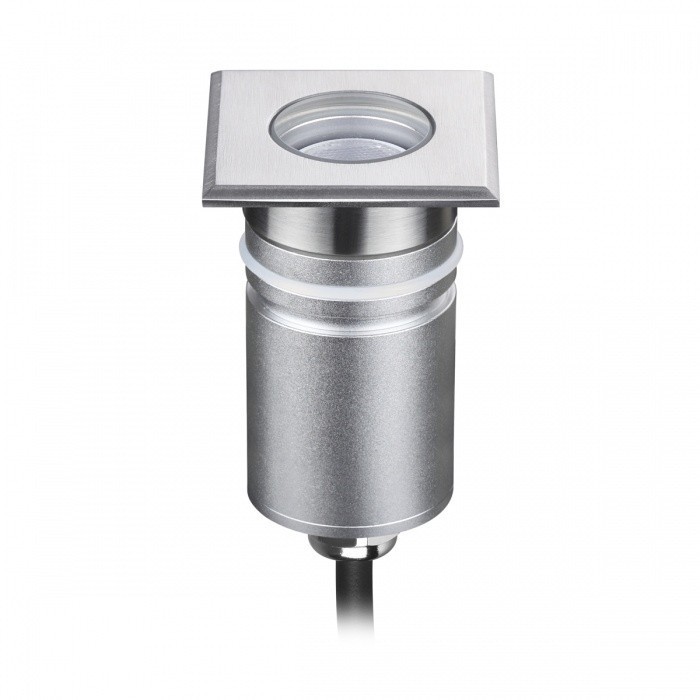 Встраиваемый грунтовый светильник Odeon Light NATURE ODL24 631 6661/1GB IP67 LED 3W 4000K 12V/24V INGRO Чёрный от ImperiumLoft